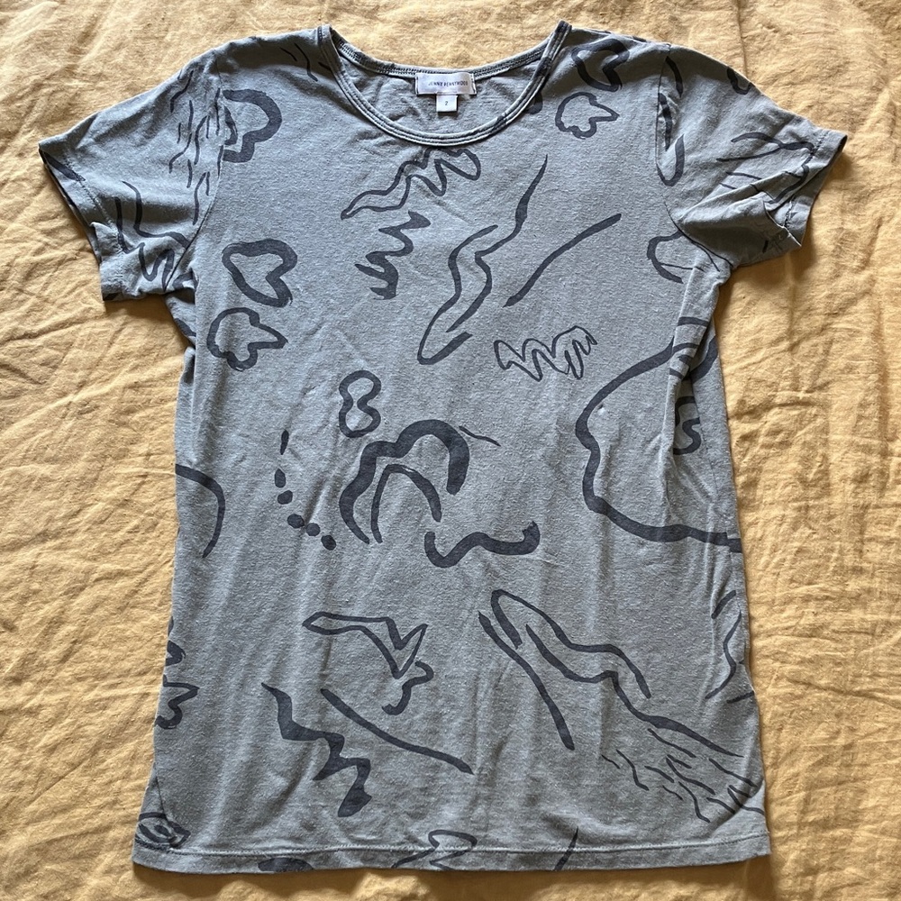 #44 Jenny Pennywood Olive Tee Size 2